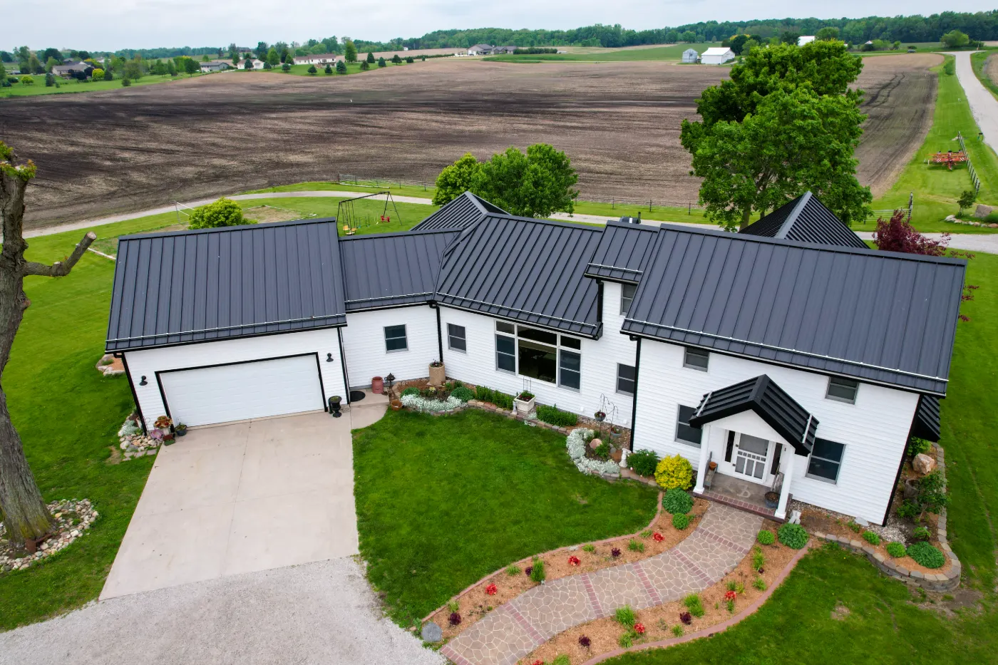 Commercial roof inspection documented in Serenade