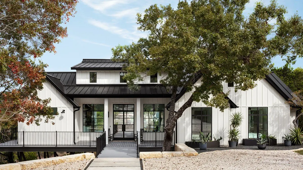 Fiber cement siding installed on a Serenade home
